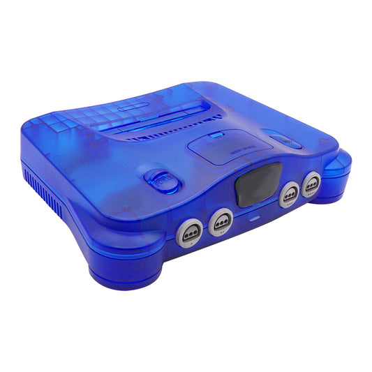 Replacement Translucent Plastic Shell Case for N64 Nintendo 64 - Enhance Your Console with a Durable and Transparent Replacement Case