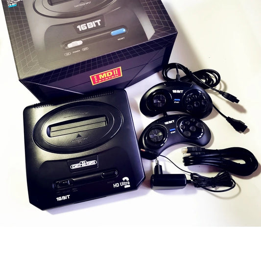 16BIT HD Gaming Console Play SEGA Genesis / Mega Drive Cartridges - Play Original NTSC / PAL Games!!! + Wired Controller (Not An Emulator)