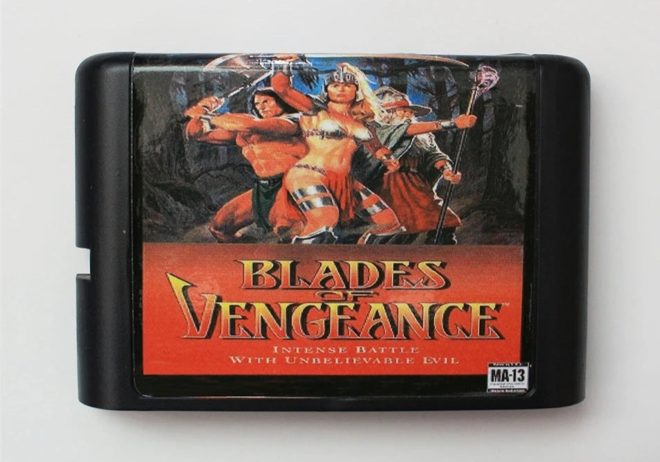 Blades of Genesis: Swordsmanship Unleashed | Sega Genesis | 1993 | Action Adventure