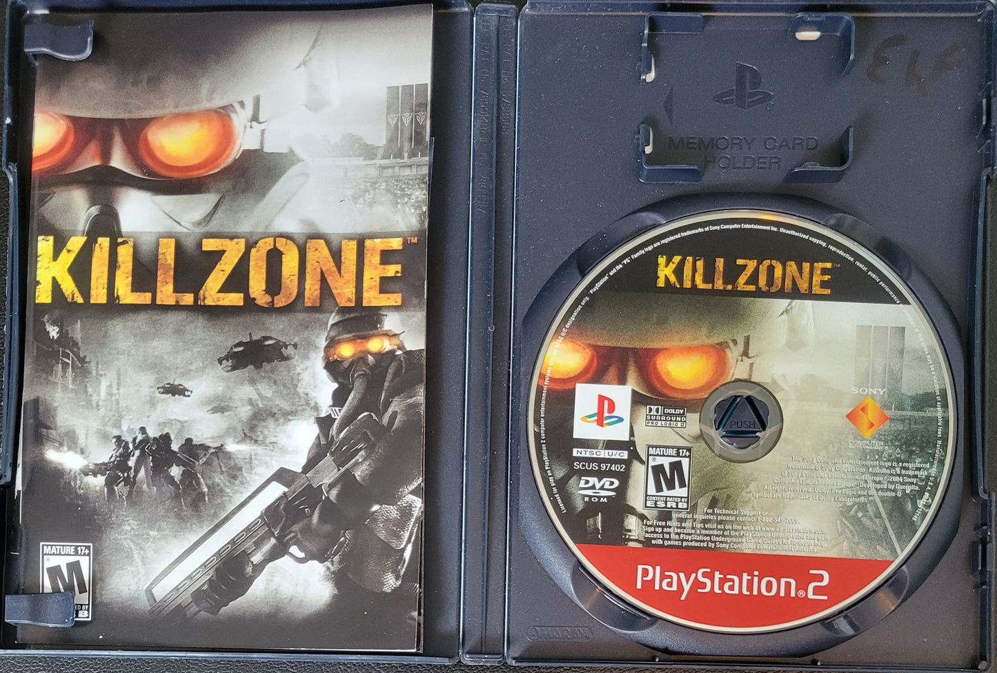 KILLZONE 2: Greatest Hits - Sony PlayStation 2 PS2 CIB Pre-Owned Great Shape Tested & Working