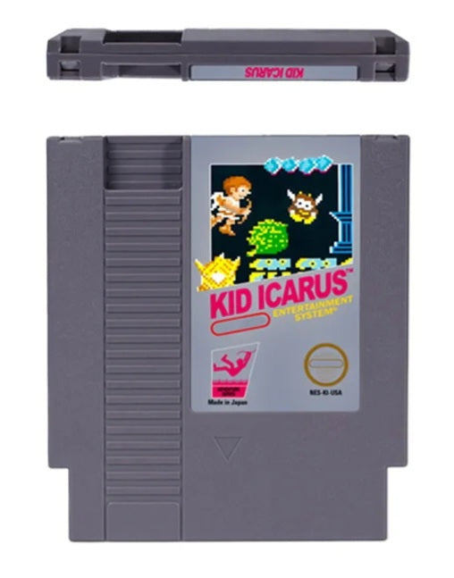 "KID ICARUS" - NES (Nintendo Entertainment System 1983) 72 Pin 8 Bit Video Game Cartridge