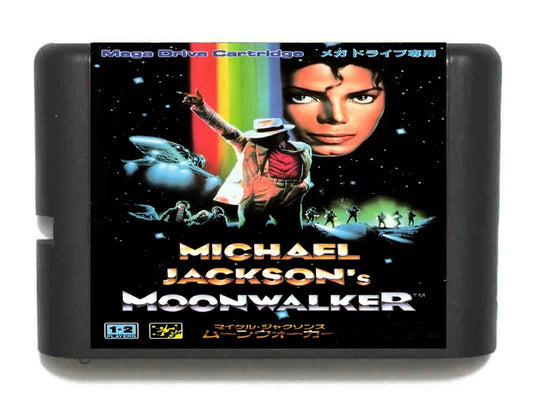 "Michael Jackson's Moonwalker (Sega Genesis Cartridge)" | 1990 | Action Platformer