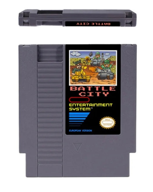 "BATTLE CITY" - NES (Nintendo Entertainment System 1983) 72 Pin 8 Bit Video Game Cartridge