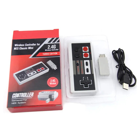 2.4GHz Wireless Controller Joystick Gamepad – NES Mini Classic Edition | Plug & Play Retro Gaming Accessory