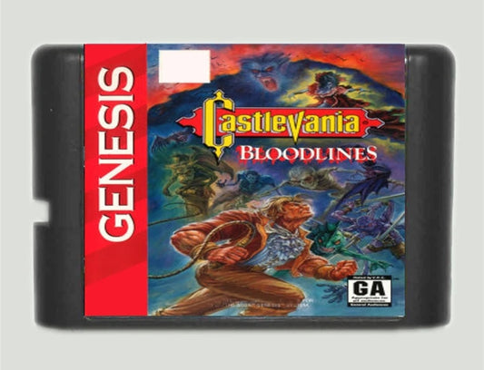 "Castlevania: Bloodlines" | Sega Genesis | 1994 | Action Platformer
