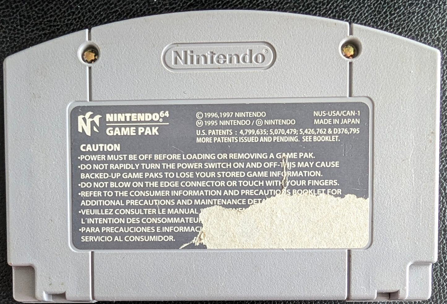 NFL Quarterback Club 99 – Authentic Nintendo 64 (N64) – 1999 Cartridge + Box + Protector