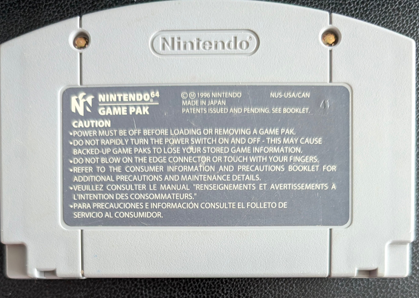 Dark Rift – Authentic Nintendo 64 (N64) – 1997 Cartridge + Box + Protector