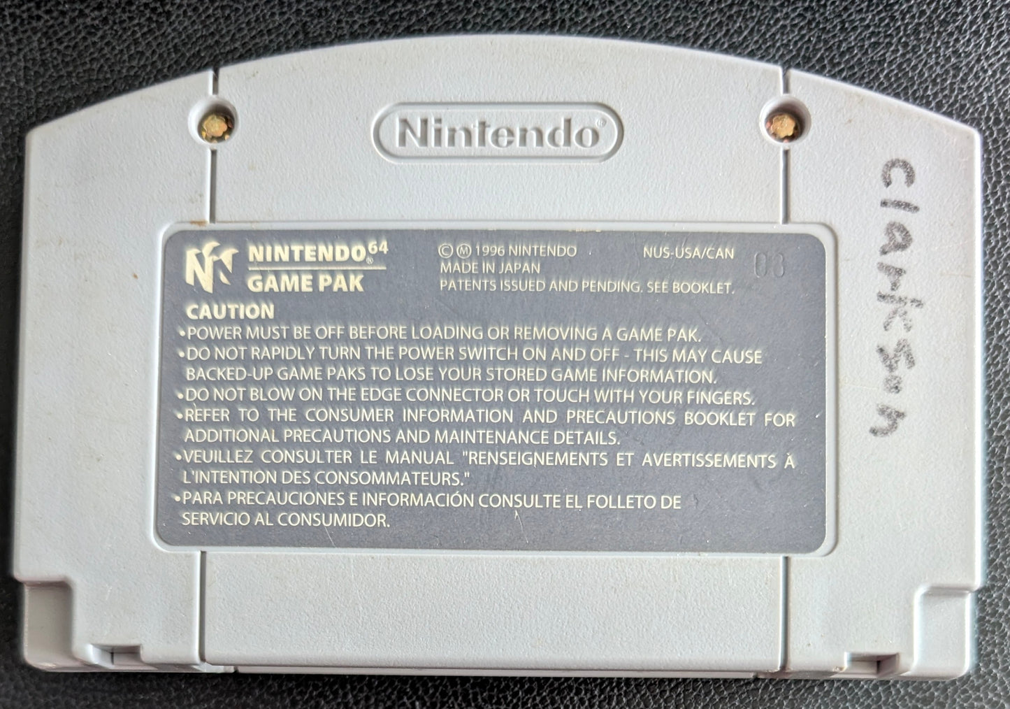 Cruis'n USA – Authentic Nintendo 64 (N64) – 1996 Cartridge + Box, Protector