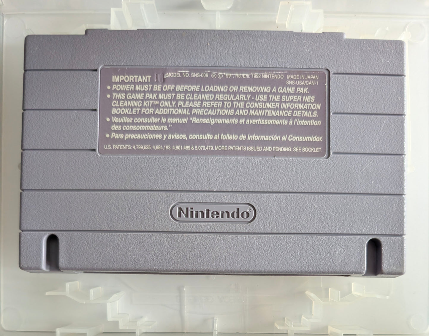 Mario Paint Super Nintendo (SNES) – 1992 Cartridge with Original Video Store Box