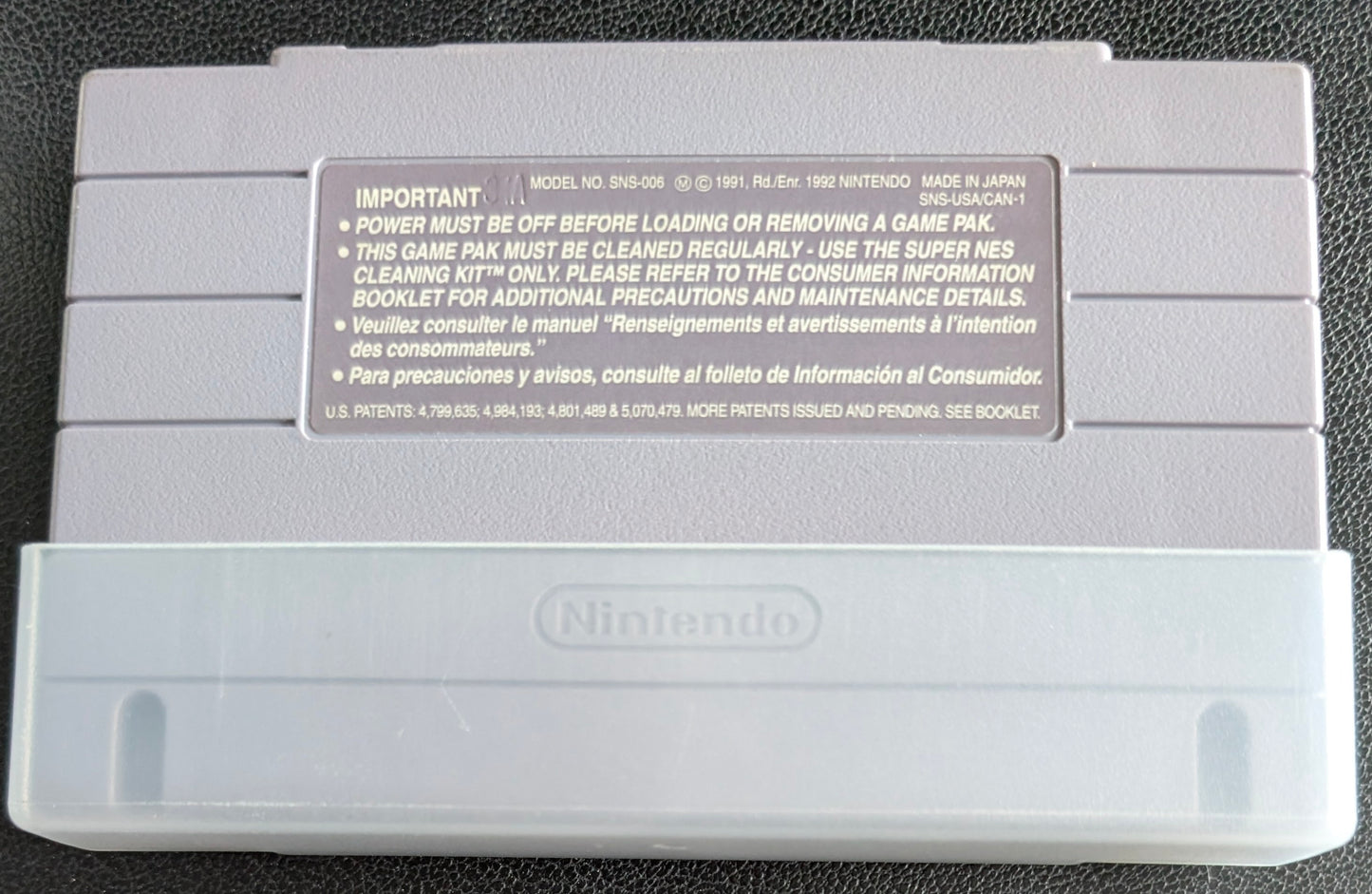 Donkey Kong Country Super Nintendo (SNES) – 1994 Cartridge, Box, Manual & Protector – Immaculate Condition