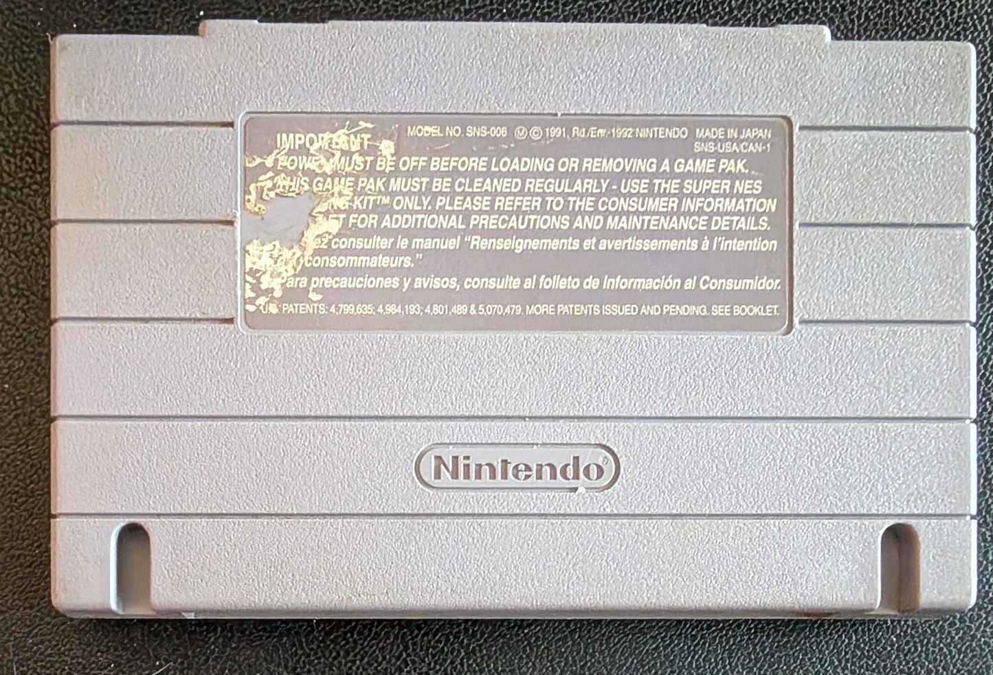 Caesars Palace – Super Nintendo (SNES) – Box, Cartridge & Protector GREAT SHAPE