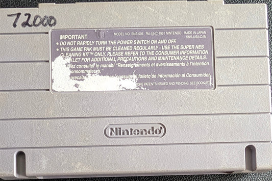 NCAA Basketball - Authentic Cartridge (Super Nintendo) | 1992 | Sports