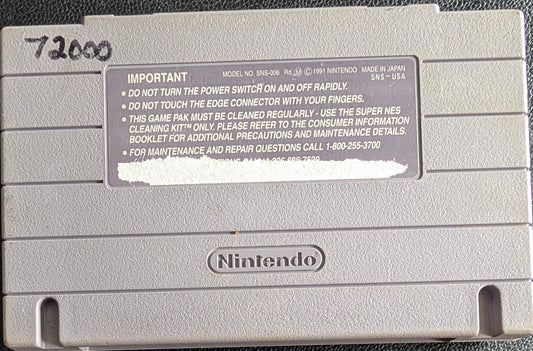 John Madden Football - Authentic Cartridge (Super Nintendo) | 1990 | Sports