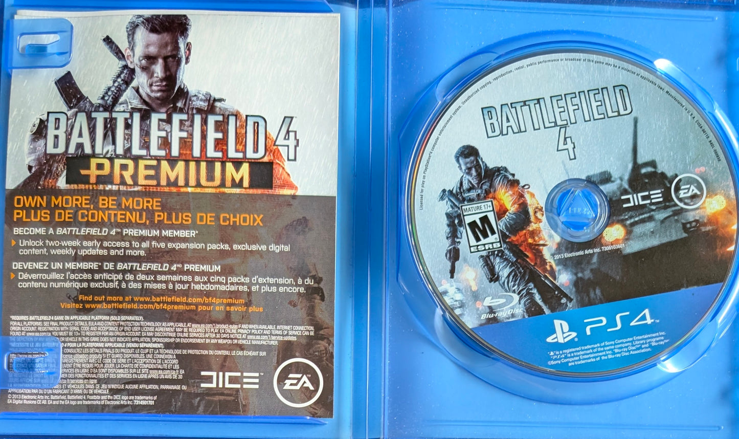 Battlefield 4 – (CIB) – Sony PlayStation 4 PS4 – Re-Sealed (2013)