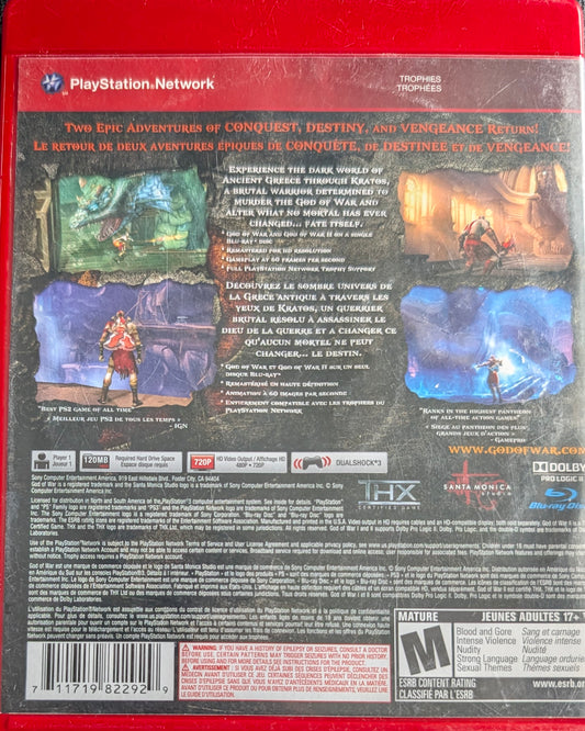 God of War Collection – (CIB) – Sony PlayStation 3 PS3 – Re-Sealed (2009)