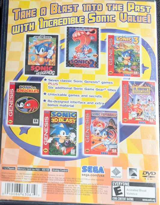 Sonic Mega Collection Plus - 2004 PlayStation 2 | Complete CIB | RE-Sealed