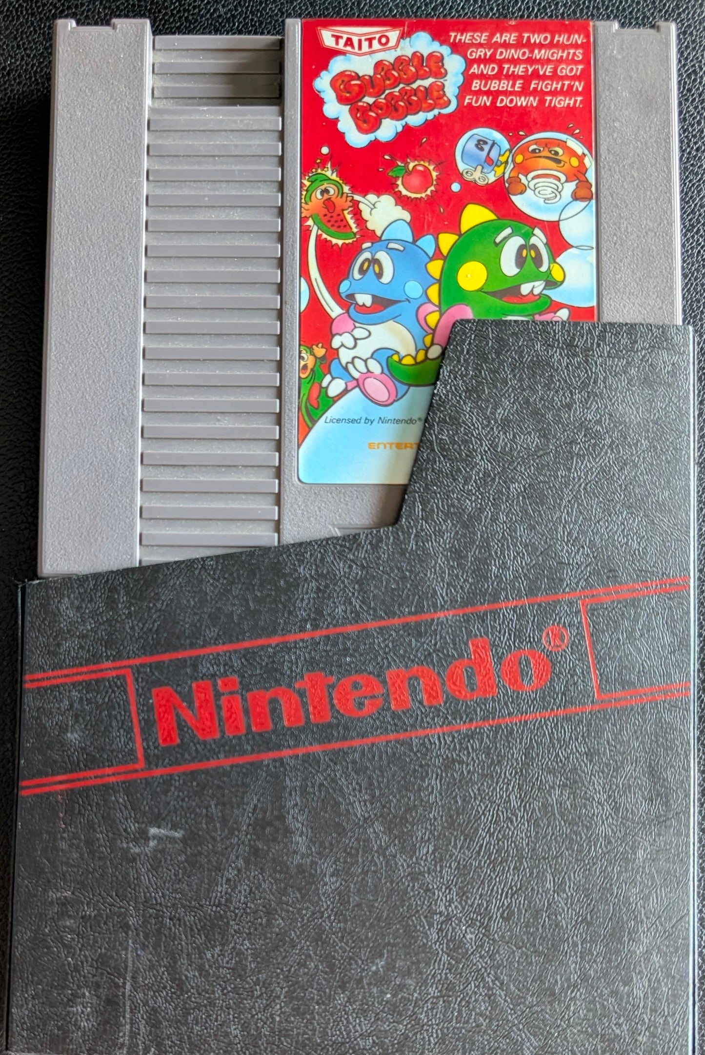 Bubble Bobble - 1988 Nintendo NES | Tested + Working | Protection Sleeve