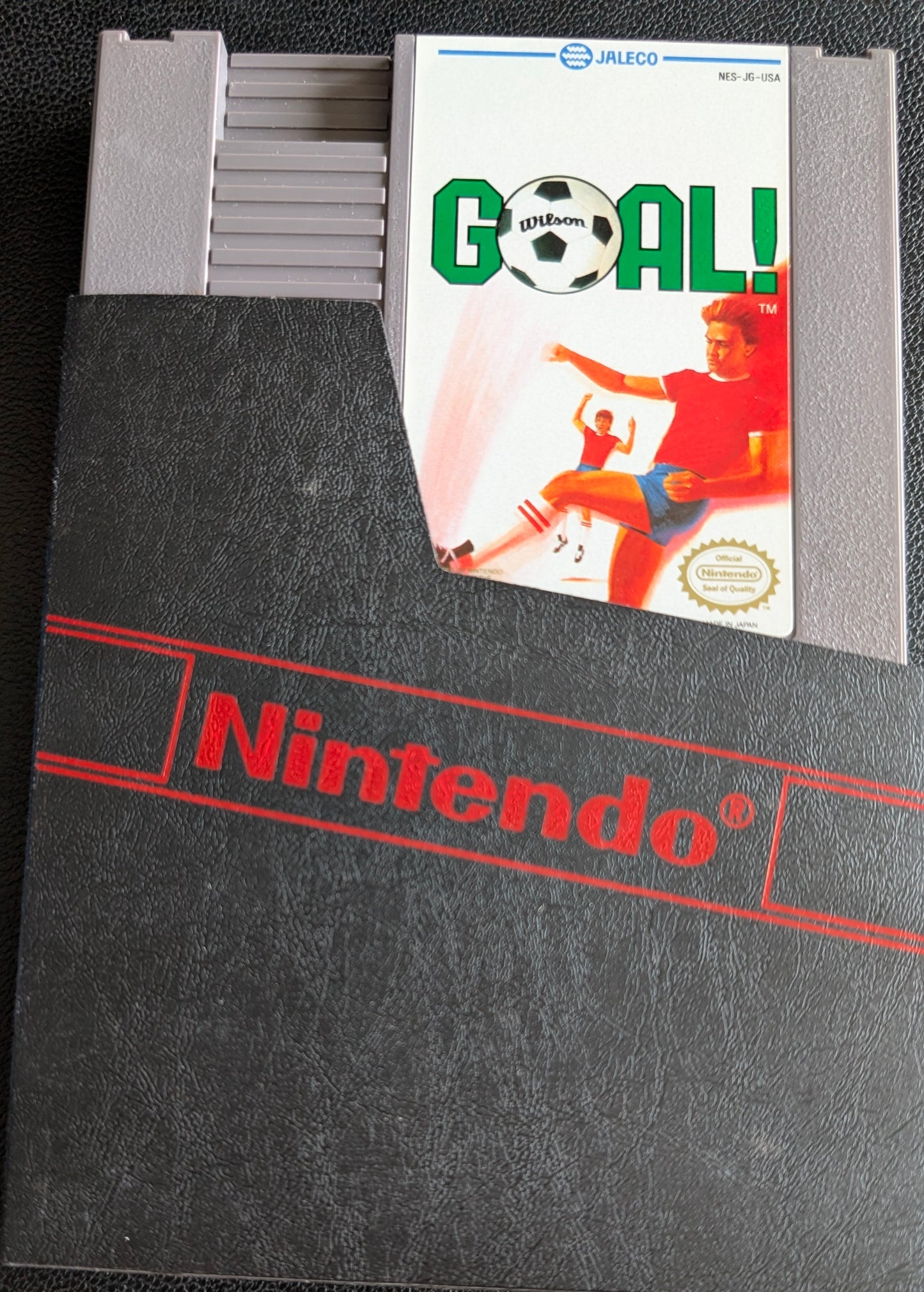 Goal! - 1989 Nintendo NES | Cartridge & Manual | Great Shape | Protection Sleeve