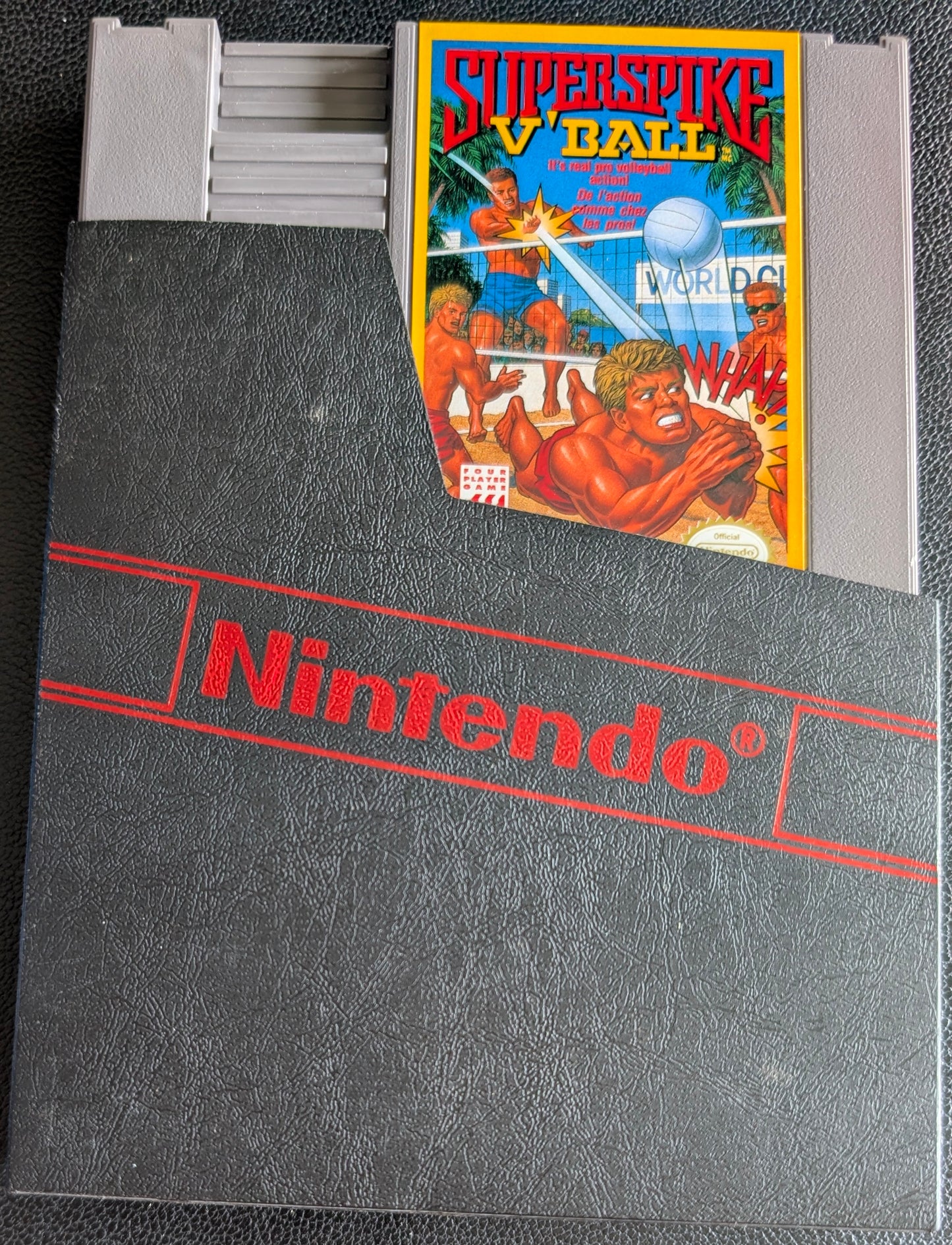 Super Spike V'Ball - 1989 Nintendo NES | Cartridge & Manual | Tested | Protection Sleeve