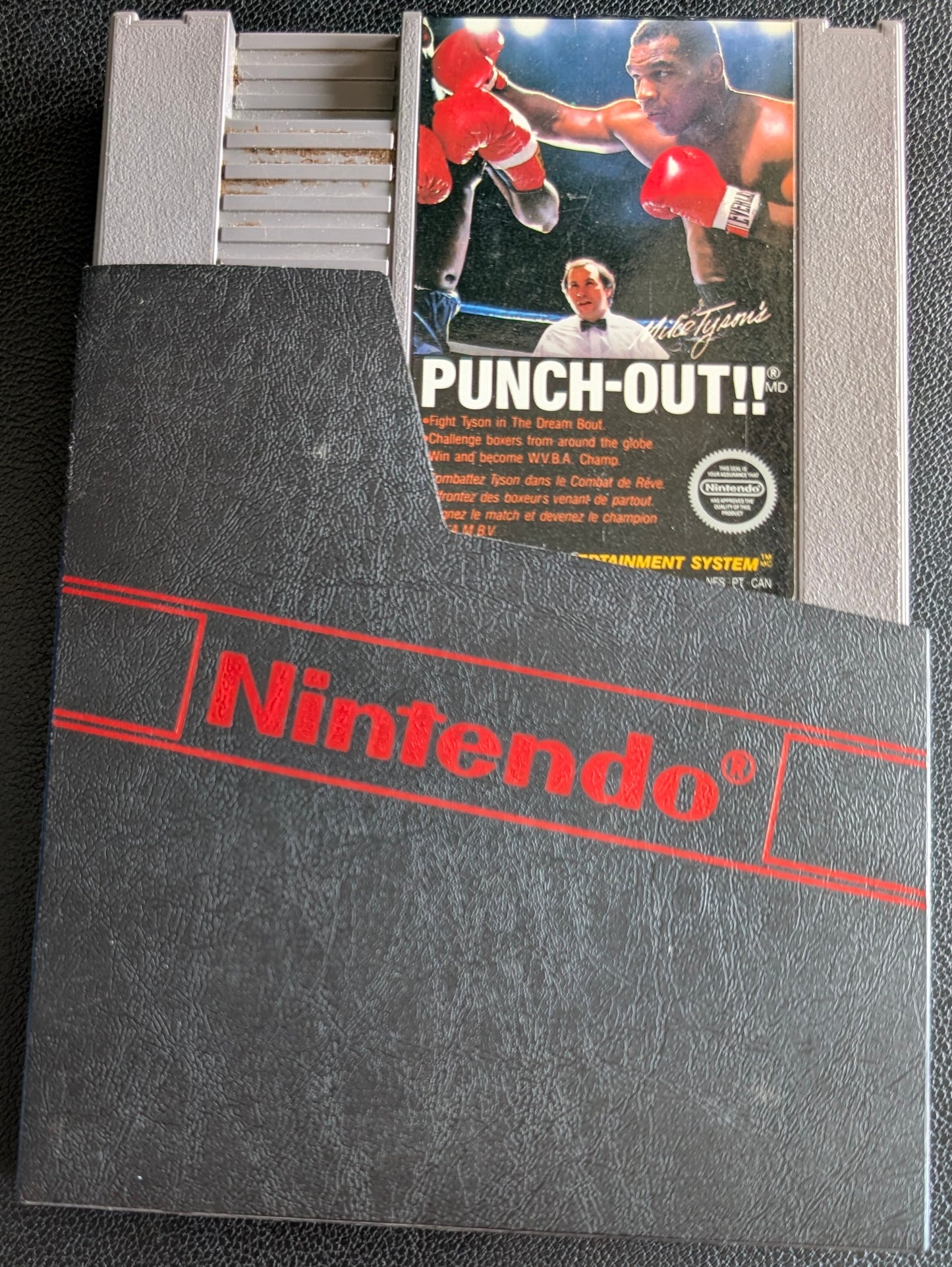 Mike Tyson's Punch-Out!! - 1987 Nintendo NES | Tested & Working | Like New | Protection Sleeve
