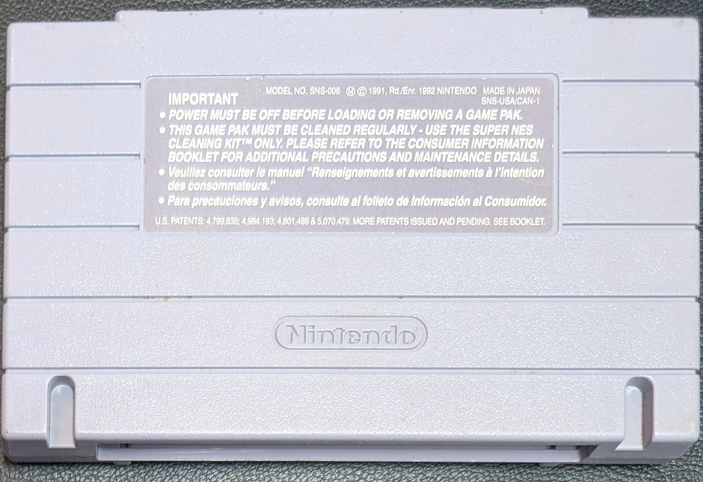 Super Ninja Boy - 1992 Super Nintendo SNES | Tested + Working | Protection Sleeve