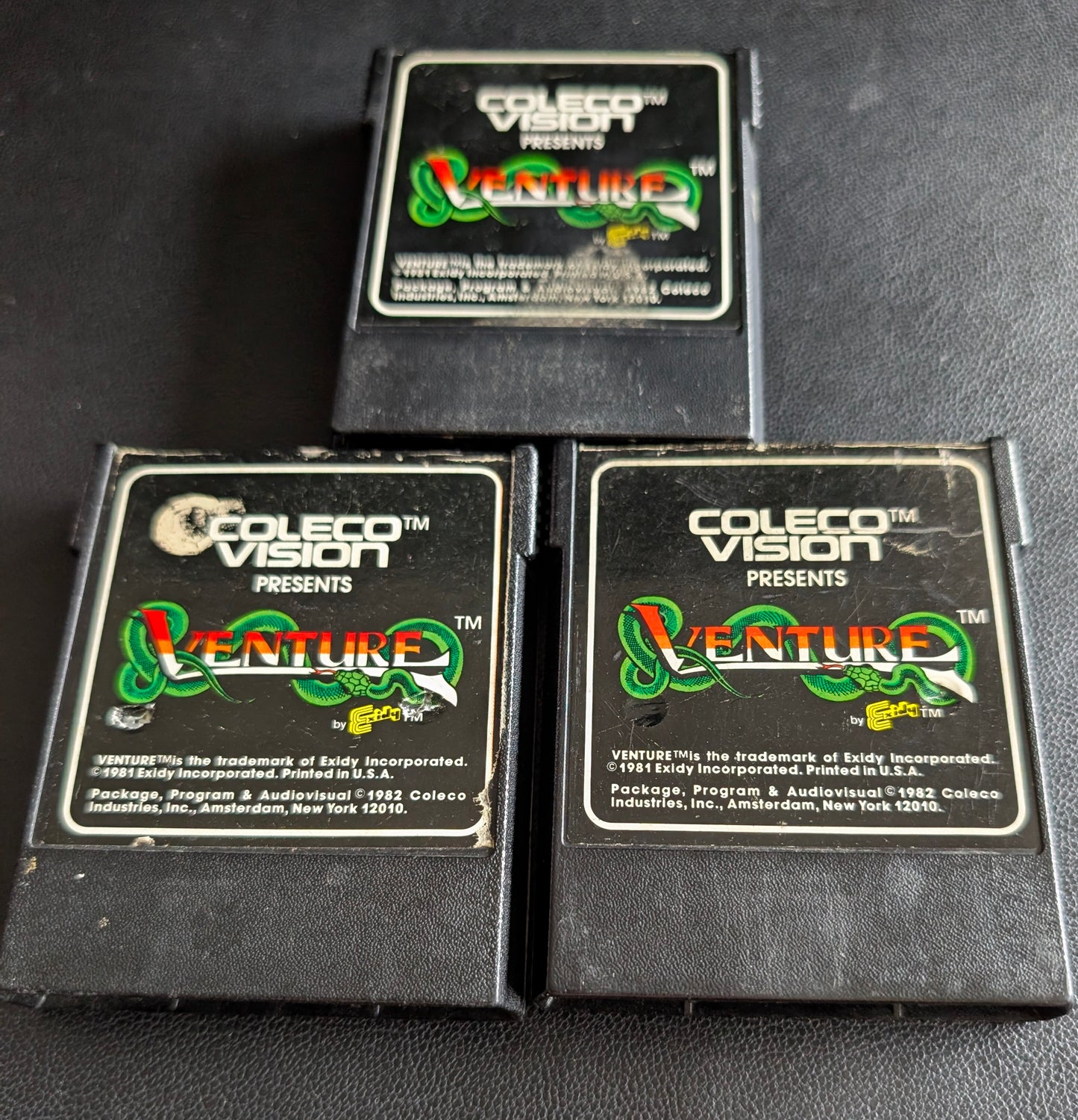 Venture (ColecoVision) 1982 | Exidy | Video Game Cartridge