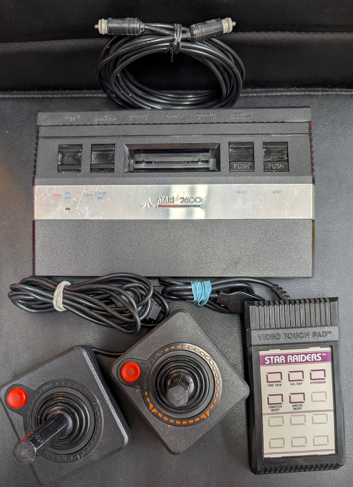 Atari 2600 “Vader” Junior Console Bundle | 2 Joysticks + Star Raiders Touch Pad