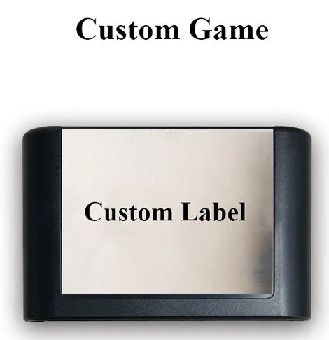 Custom Game Order - SEGA - GENESIS MEGA DRIVE Ent. Console NTSC/PAL Cartridge + BOX