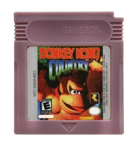 "Donkey Kong Country - Game Boy Edition" *COLOR* - GAMEBOY - GB GBC GBA Handheld Console NTSC Cartridge "