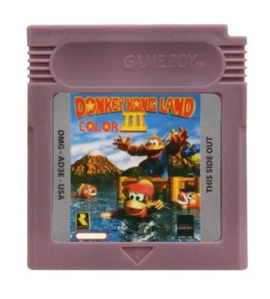 "DONKEY KONG LAND 3" *COLOR* - GAMEBOY -  GB GBC GBA Handheld Console NTSC Cartridge