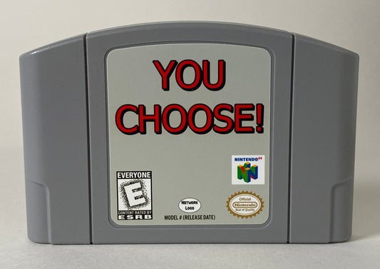 Custom Game Order - N64 - Please Use This Link For Any Title While We Update Stock* Best Quality GUARANTEED