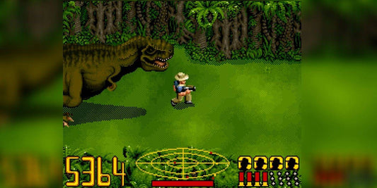 Authentic Jurassic Park Part 1 - SNES - Super Nintendo Ent. System NTSC Cartridge Plus Plastic Protector