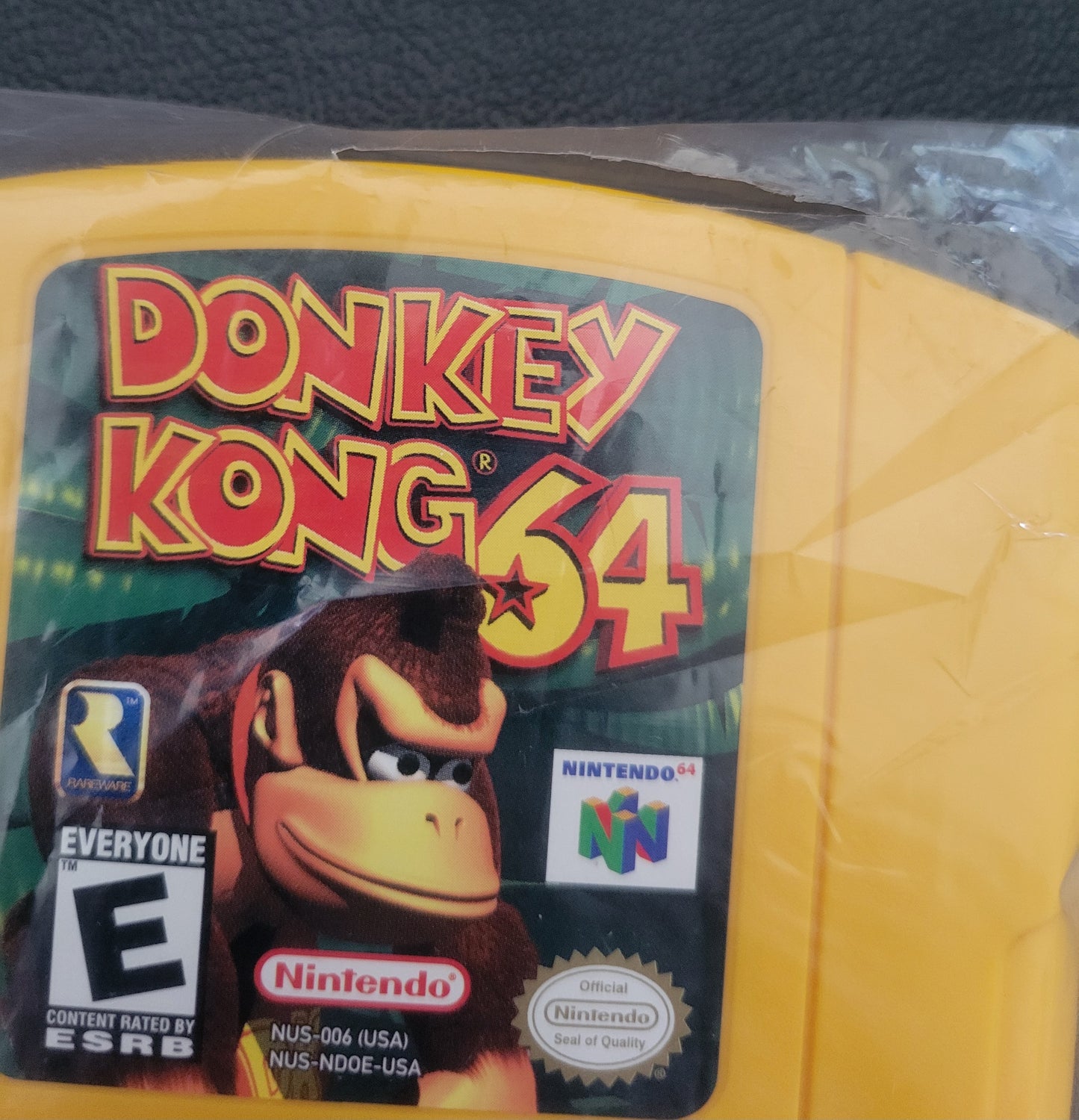 N64 Donkey Kong 64' Edition (Early Release) Nintendo 64 System ● OPEN BOX ● FACTORY PLASTIC ● IMMACULATE CONDITION