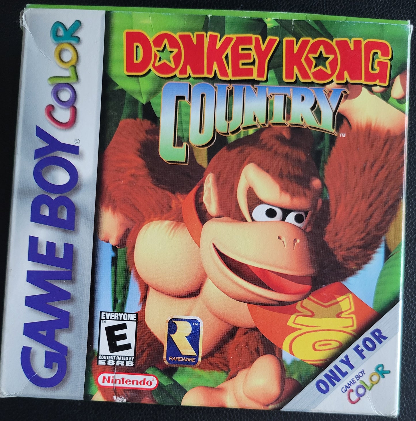 Donkey Kong Country - (CIB) Nintendo Gameboy Color 2000 (VG) GBC + Protector