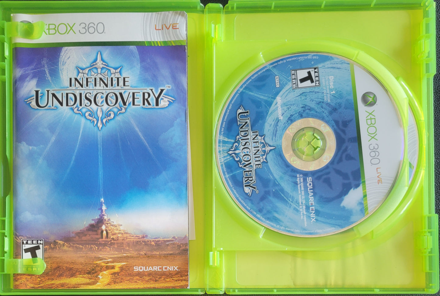 Infinite Undiscovery (CIB) - Microsoft XBOX 360 - Pre-Owned CLEAN DISC Great Shape Tested & Working