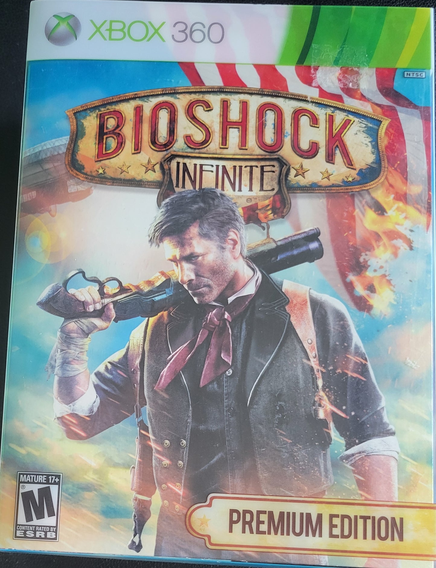 BioShock Infinite *Premium Edition Box Set* + Inserts! - (CIB) - Microsoft XBOX 360 - Pre-Owned Like New CLEAN DISC