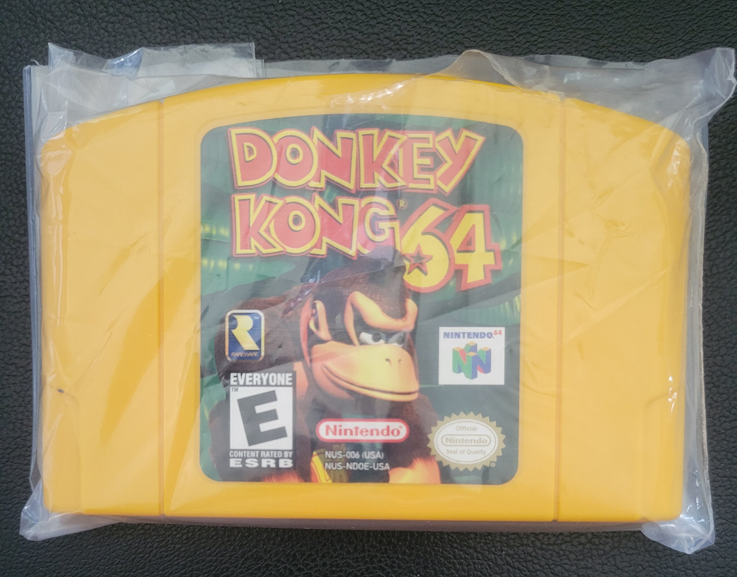 N64 Donkey Kong 64' Edition (Early Release) Nintendo 64 System ● OPEN BOX ● FACTORY PLASTIC ● IMMACULATE CONDITION