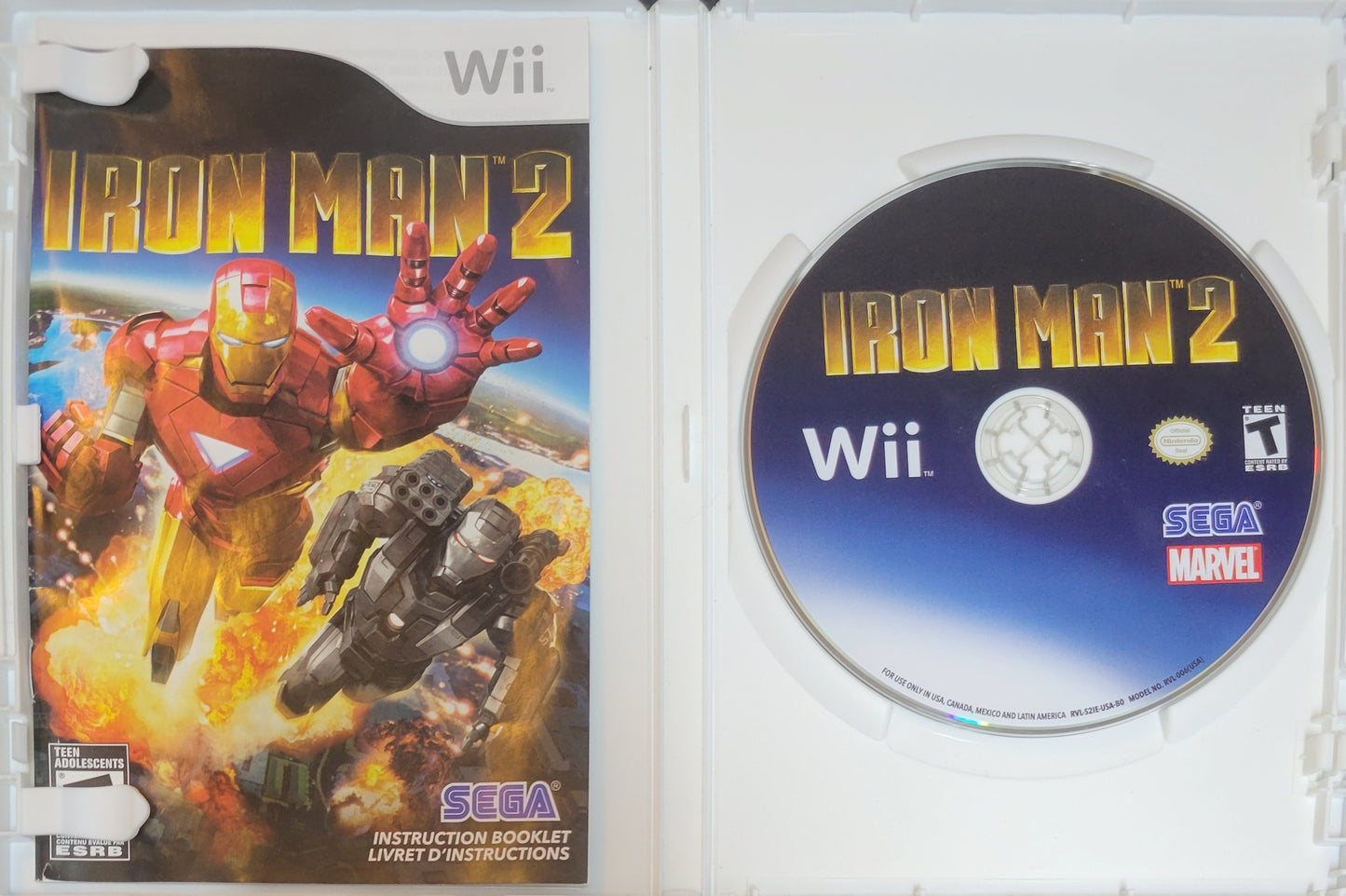 Iron Man 2 – Nintendo Wii CIB – RE-SEALED + Like New