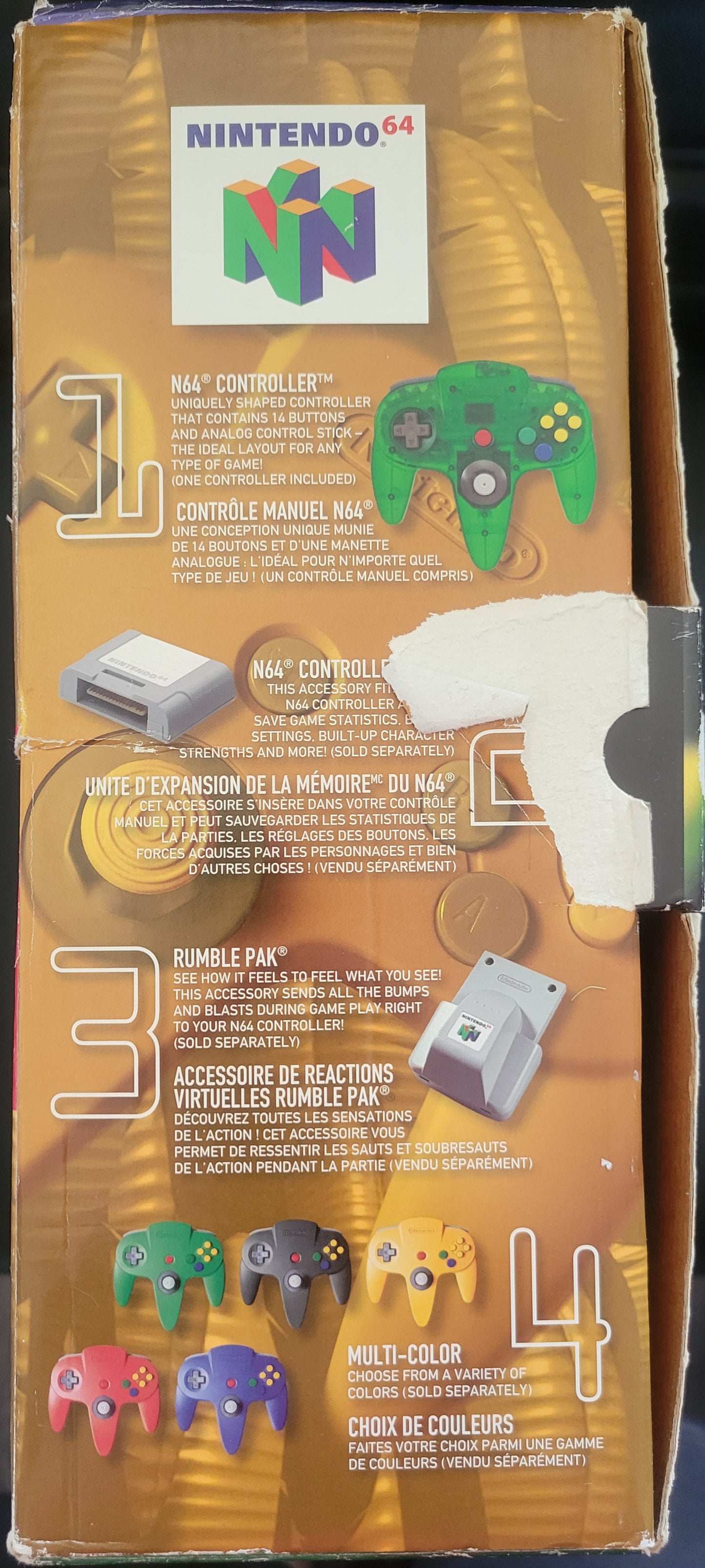 N64 Donkey Kong 64' Edition (Early Release) Nintendo 64 System ● OPEN BOX ● FACTORY PLASTIC ● IMMACULATE CONDITION