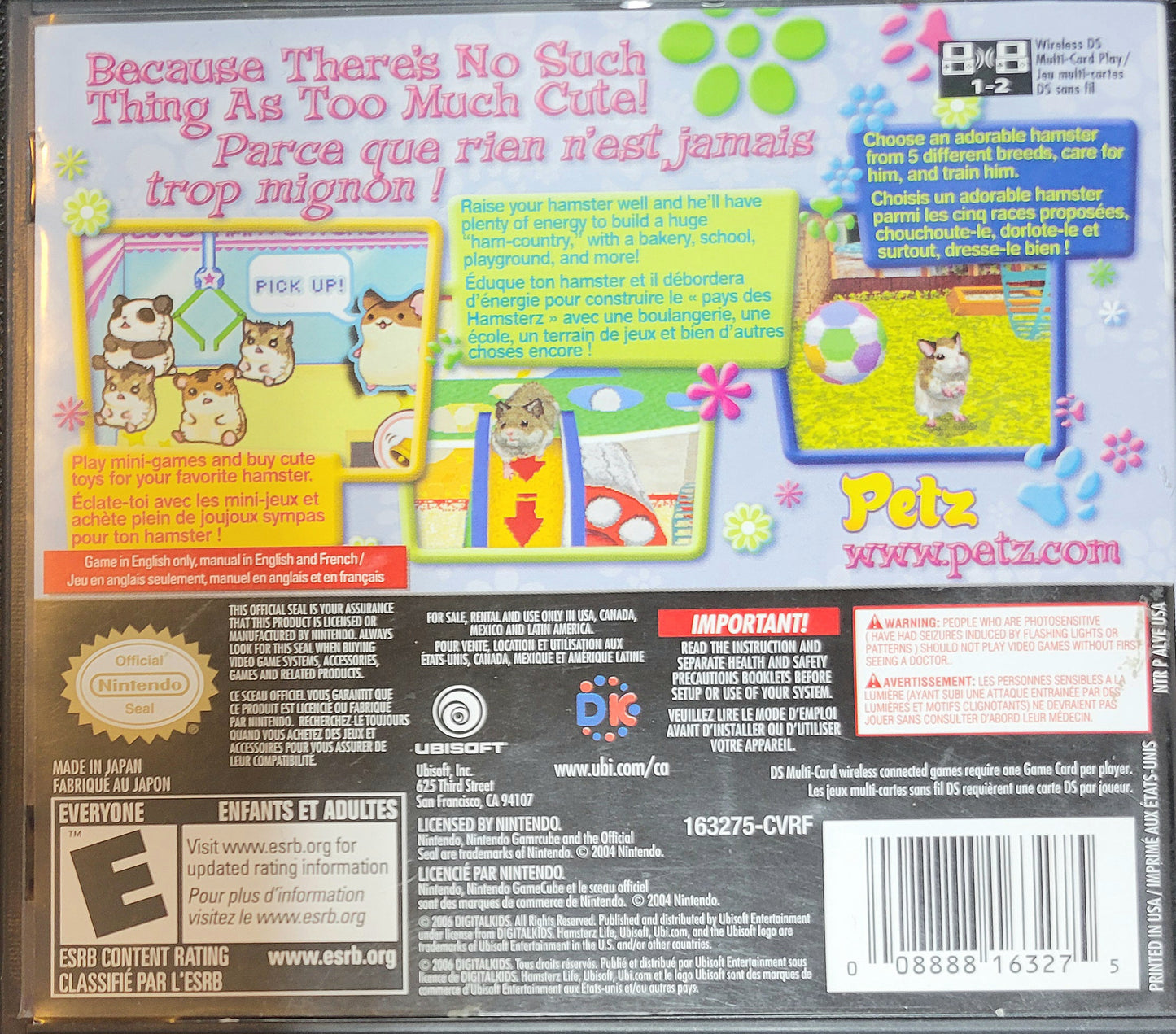 Hamsterz Life - CIB Nintendo DS (2006) - Like New!