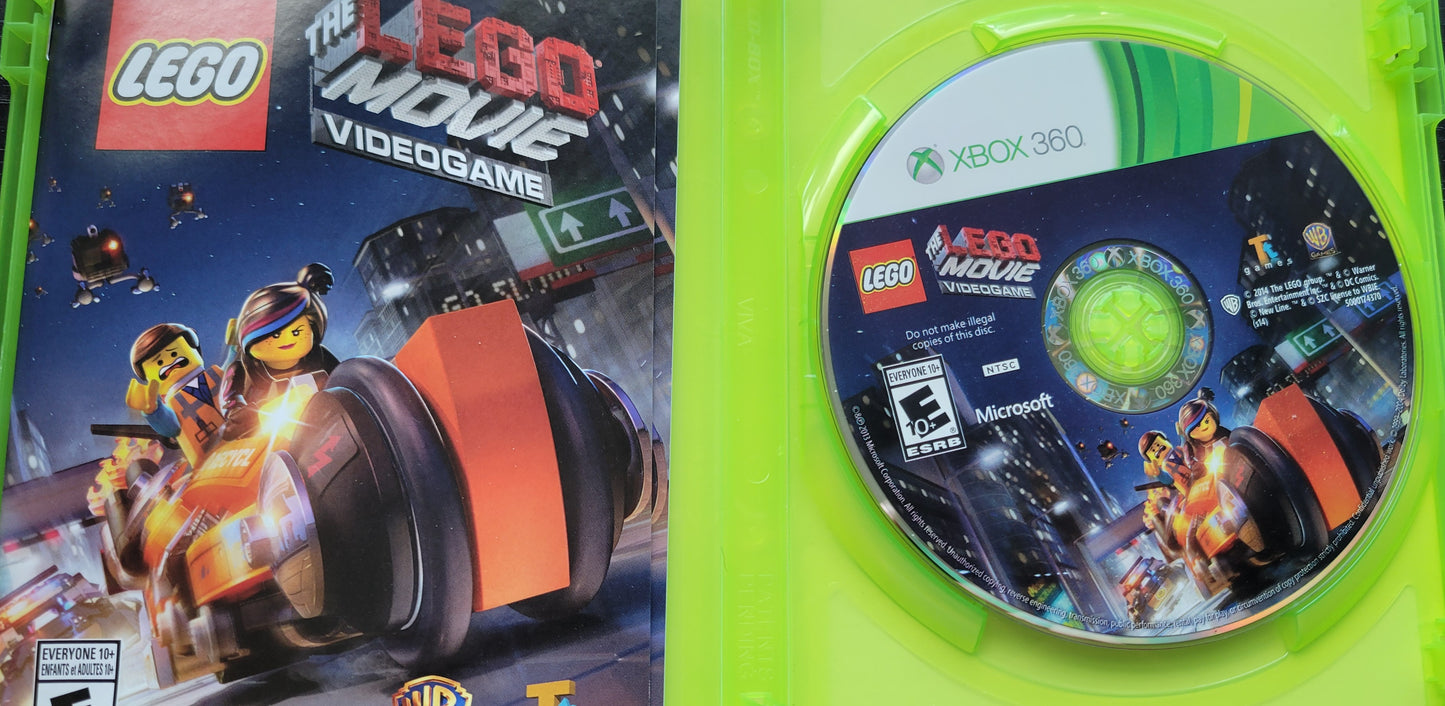 The Lego Movie - Microsoft XBOX 360 - CIB Pre-Owned Great Shape Tested & Working