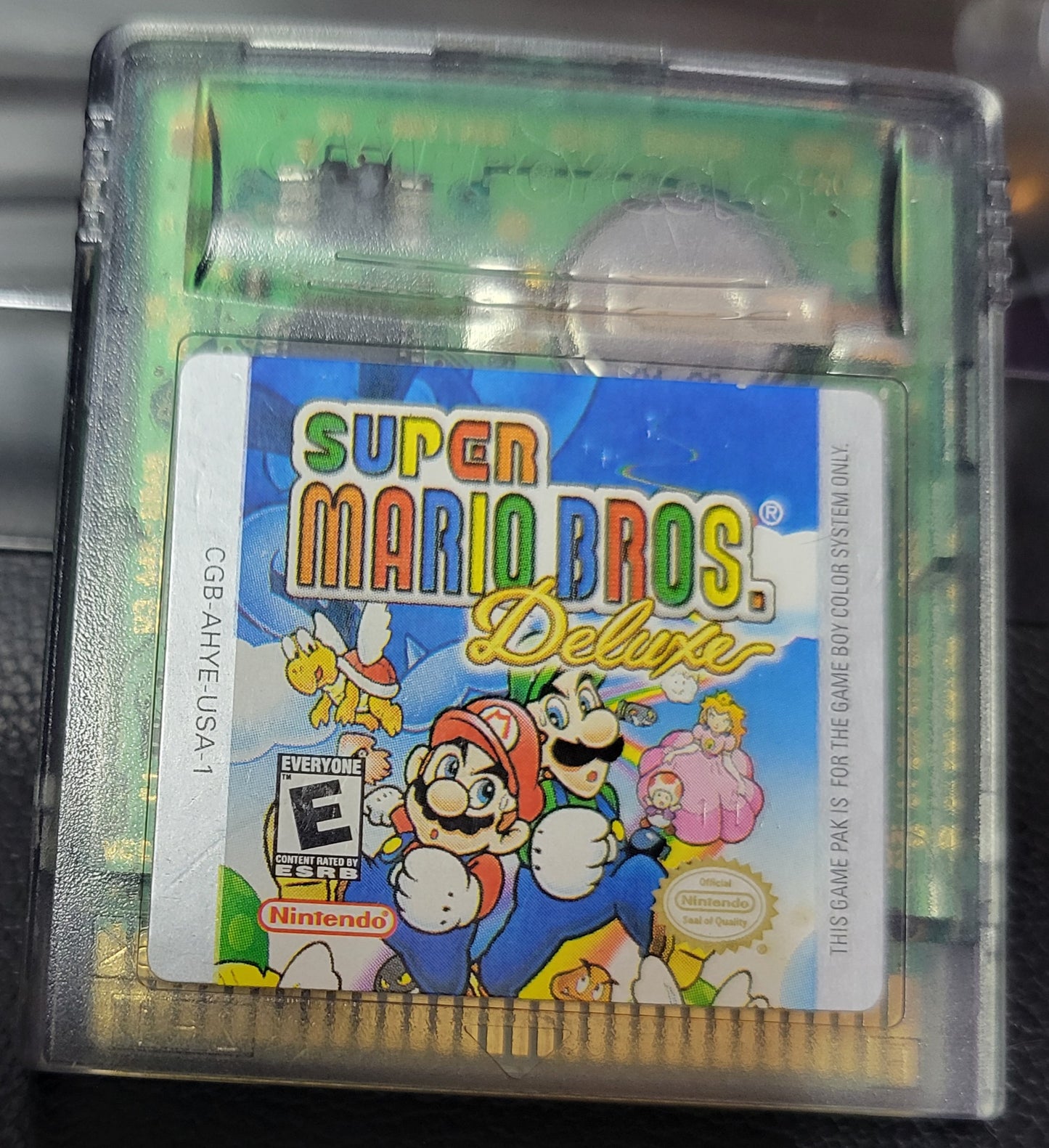Super Mario Bros. Deluxe - Nintendo Gameboy Color 1998 (Cartridge Only) (VG) - GBC