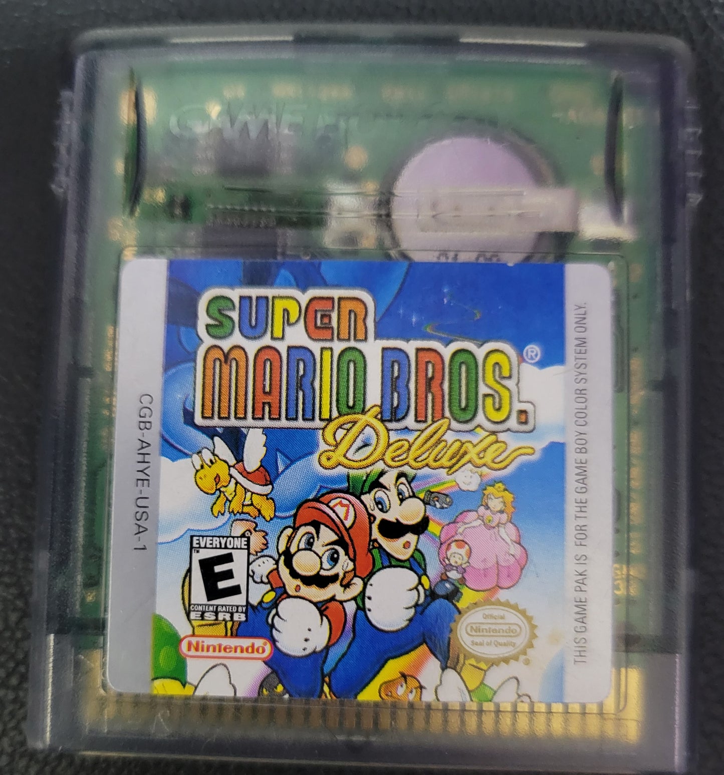 Super Mario Bros. Deluxe - Nintendo Gameboy Color 1998 (Cartridge Only) (VG) - GBC