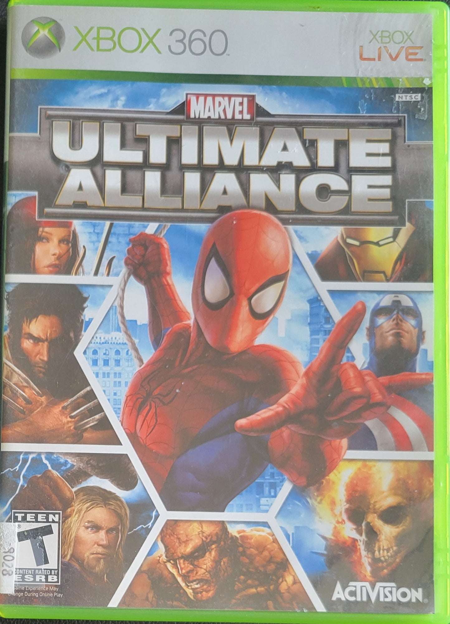 Marvel: Ultimate Alliance - (CIB) - Microsoft XBOX 360 - Pre-Owned Like New CLEAN DISC