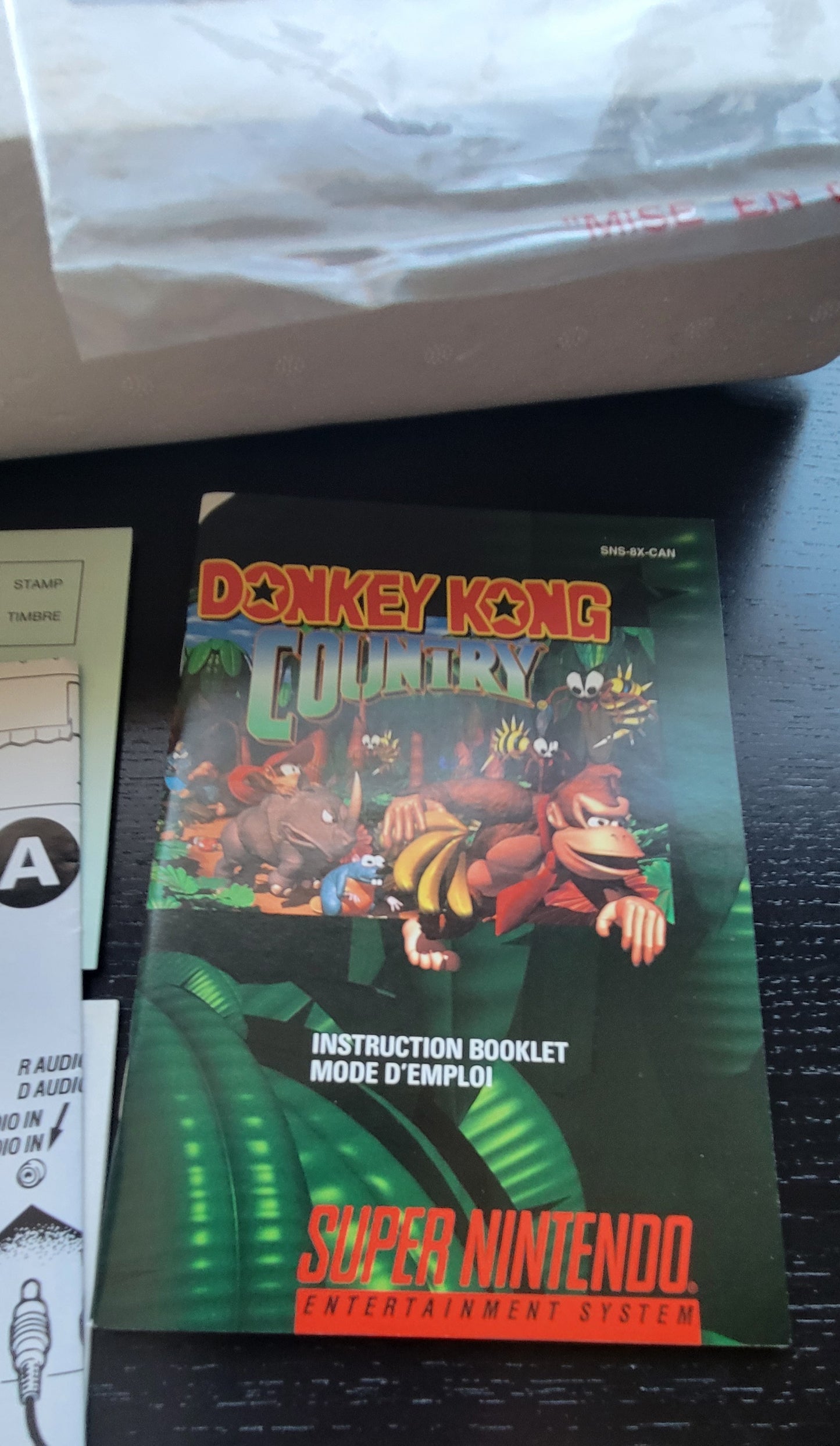 SNES Donkey Kong Country DKC Edition (Early Release) Super Nintendo Ent. System ● OPEN BOX! ● ALL INSERTS ● FACTORY PLASTIC ● IMMACULATE CONDITION