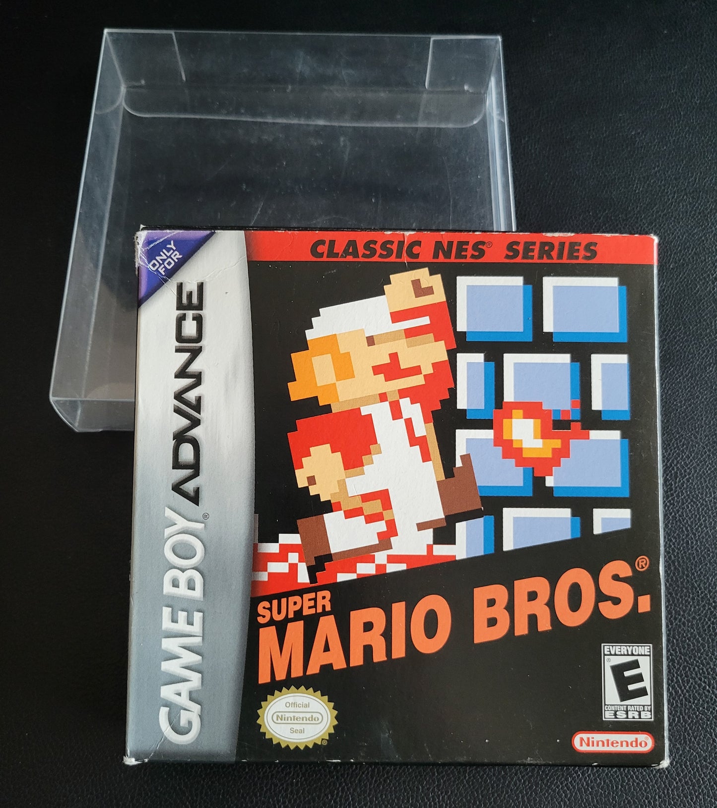 Super Mario Bros (CIB) Classic NES Series 2004 (VG) - GAMEBOY ADVANCE GBA + Protector