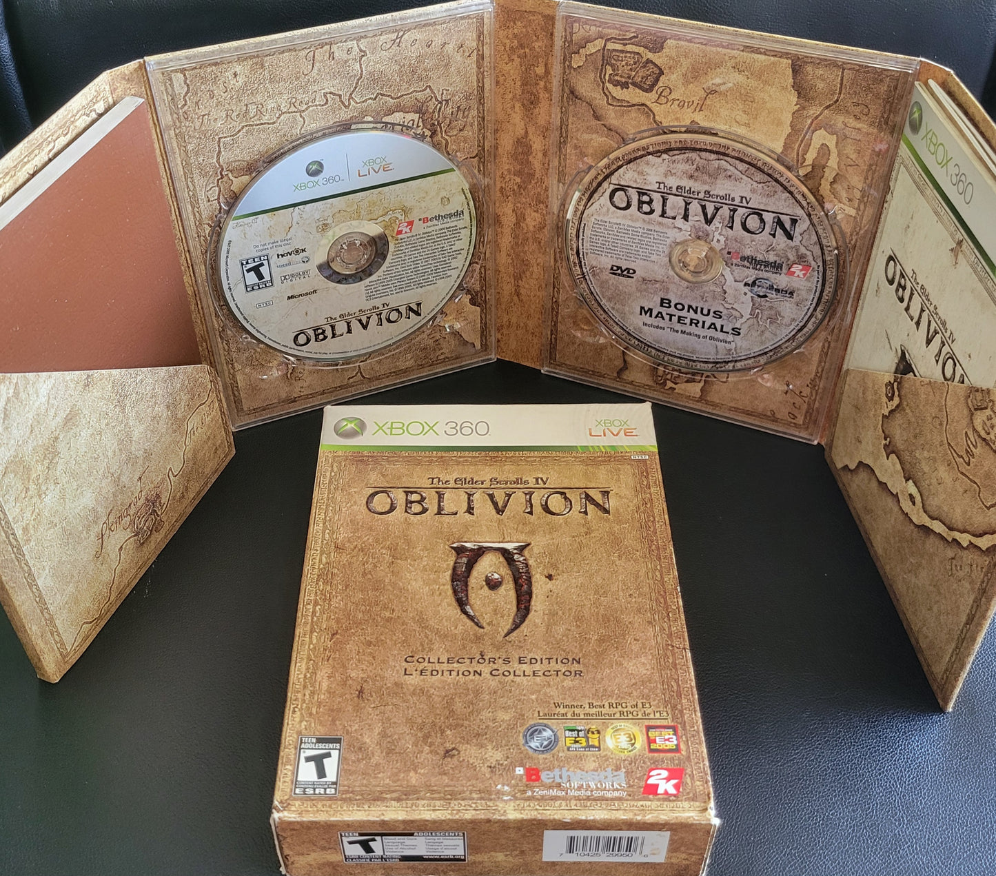 Oblivion: Elder Scrolls Collectors Edition - (CIB) - Microsoft XBOX 360 - Pre-Owned Like New CLEAN DISC