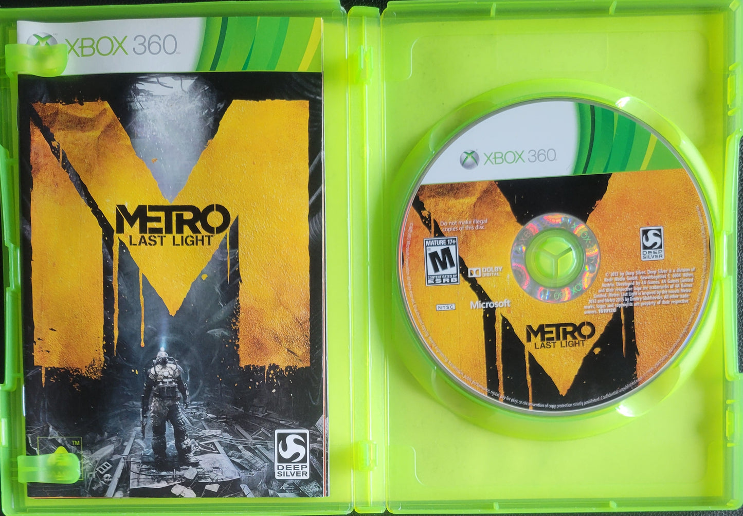 Metro: Last Night - (CIB) - Microsoft XBOX 360 - Pre-Owned Like New CLEAN DISC
