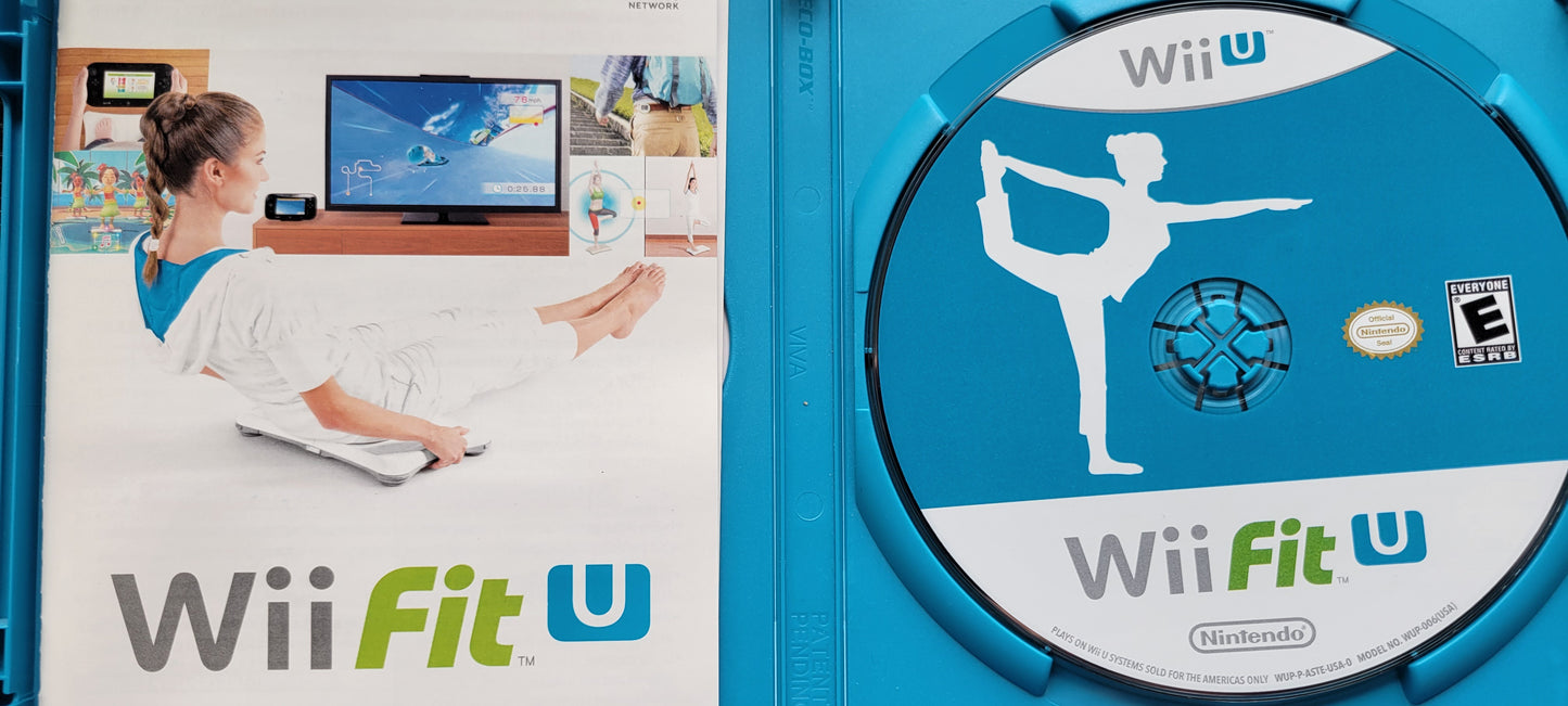 Wii Fit U - Nintendo - Wii U - Entertainment System CIB Clean Disc