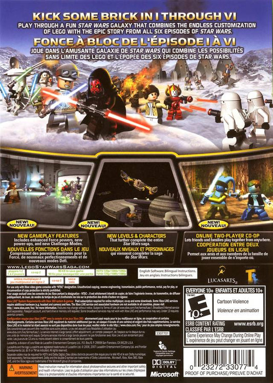 Lego Star Wars: The Complete Saga Platinum Hits - Microsoft XBOX 360 - RE-Sealed